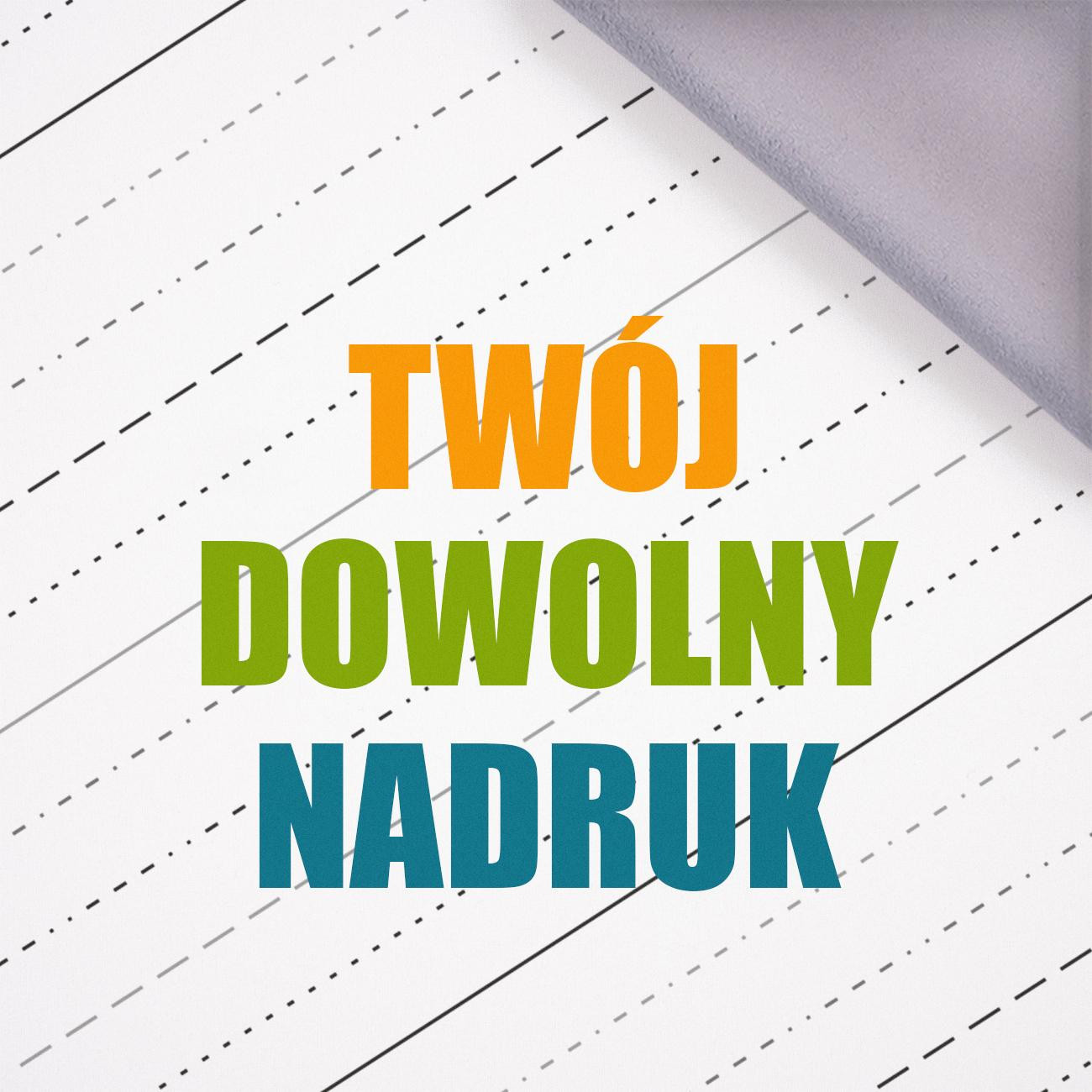 MATERIAŁ Z WŁASNYM NADRUKIEM - softshell