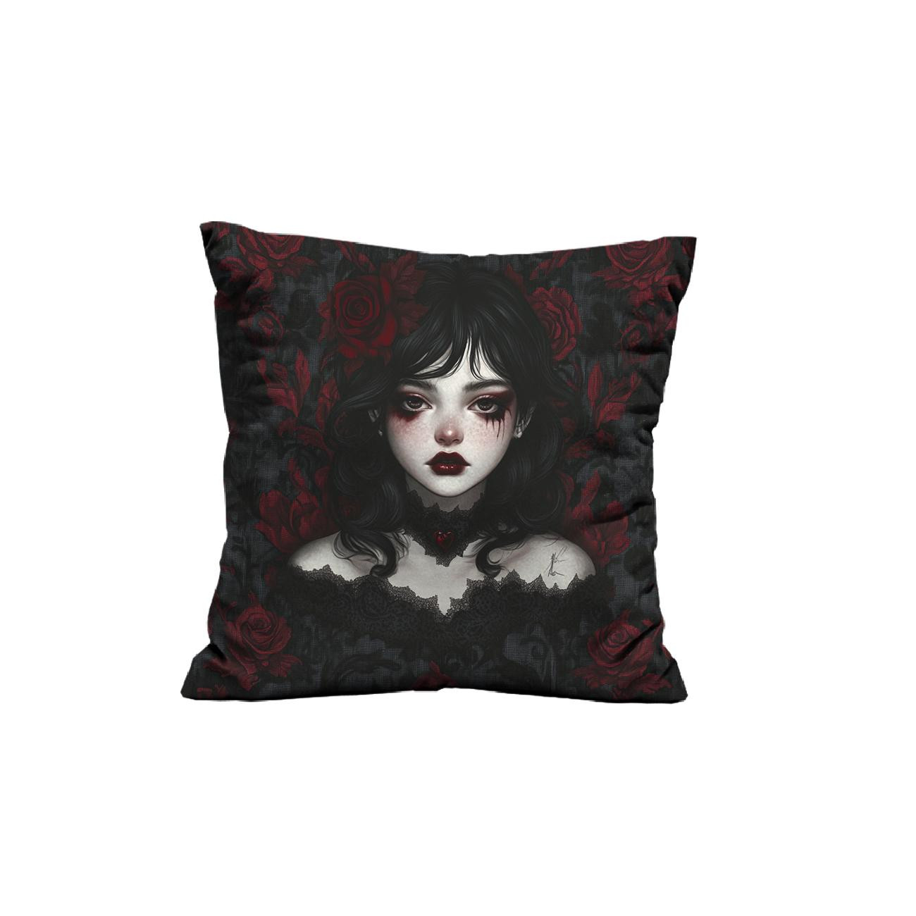 PODUSZKA 45X45 - VALENTINE'S DAY / GIRL - tkanina wodoodporna - zestaw do uszycia