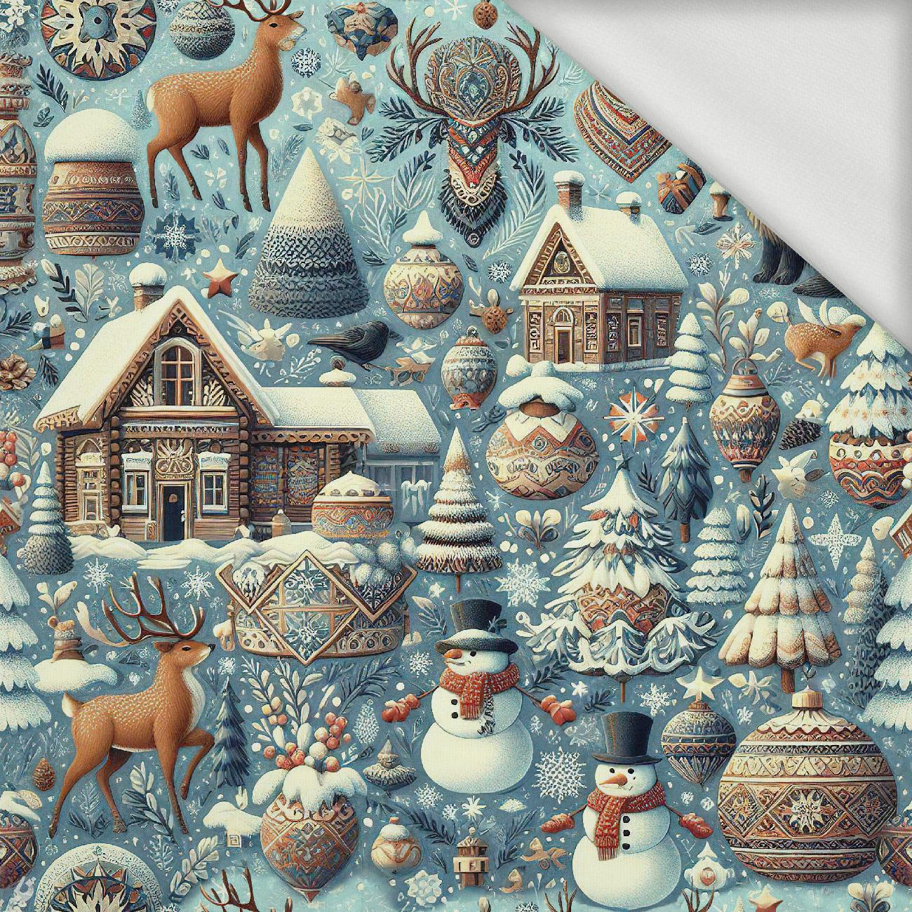 Vintage Christmas wz.21 - dresówka pętelkowa