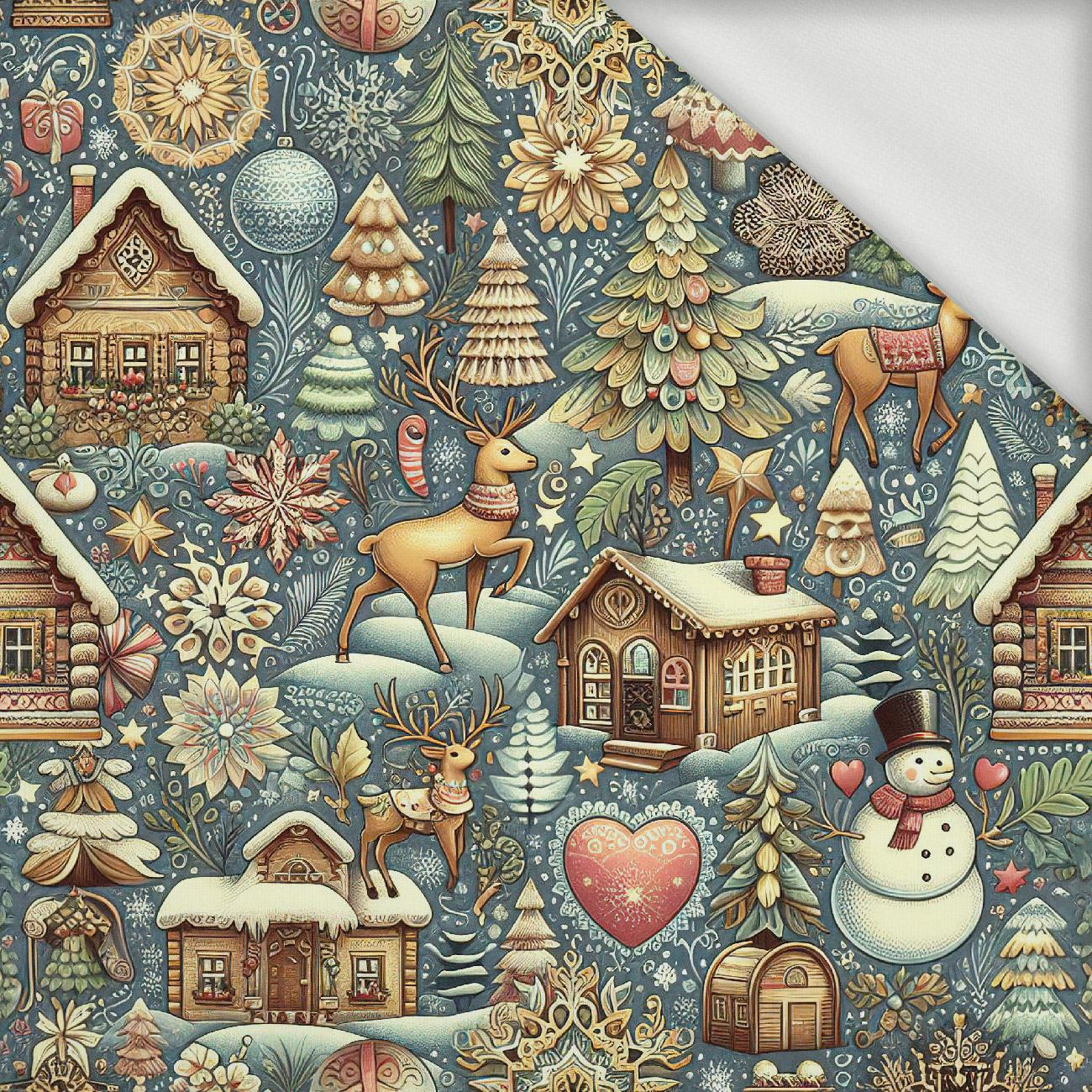 Vintage Christmas wz.23 - dresówka pętelkowa