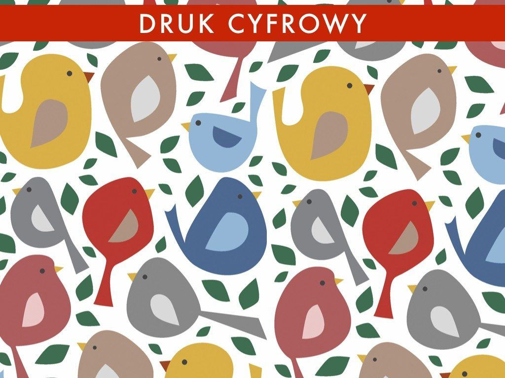 WRÓBELKI - Jersey wiskozowy WE210