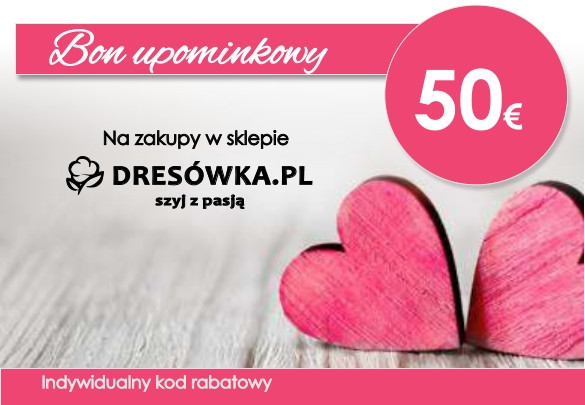 BON UPOMINKOWY - 50 EUR