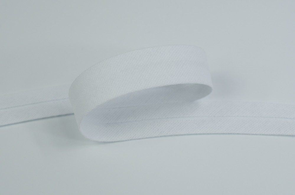 Lamówka bawełniana 15mm- biała