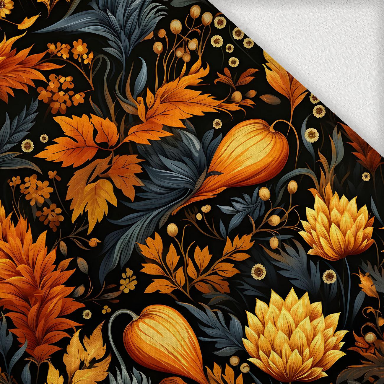 AUTUMN FLOWERS WZ.19 - Tkanina na obrusy