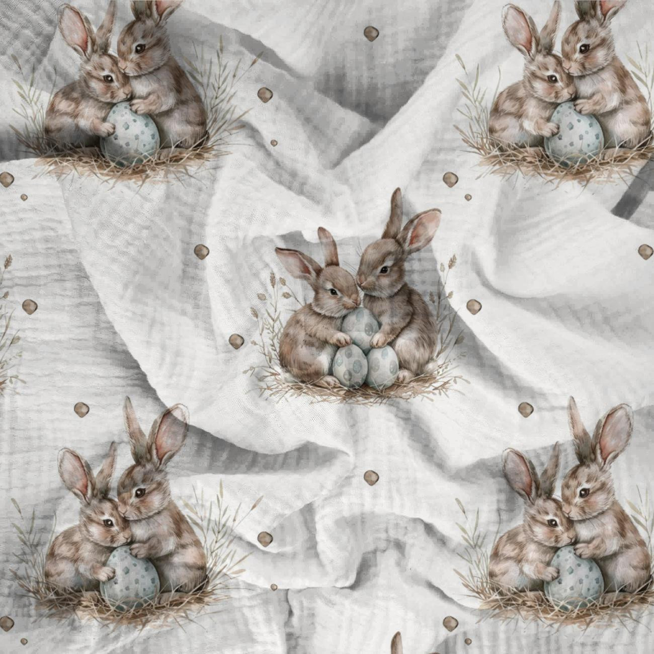 BUNNY HUG - Muślin bawełniany