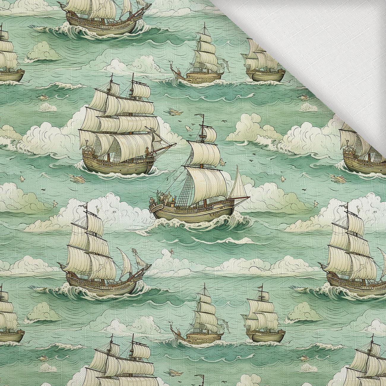 By the Sea Wz. 4 - Tkanina na obrusy