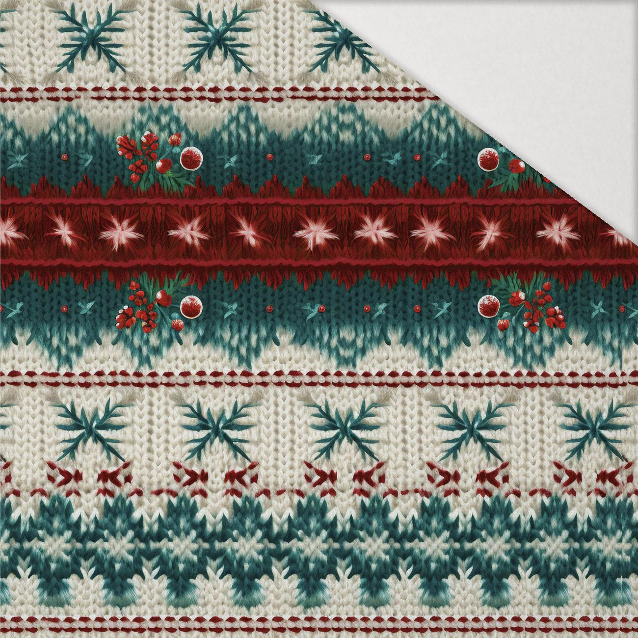 CHRISTMAS SWEATER wz.12 - lekka dzianina drapana