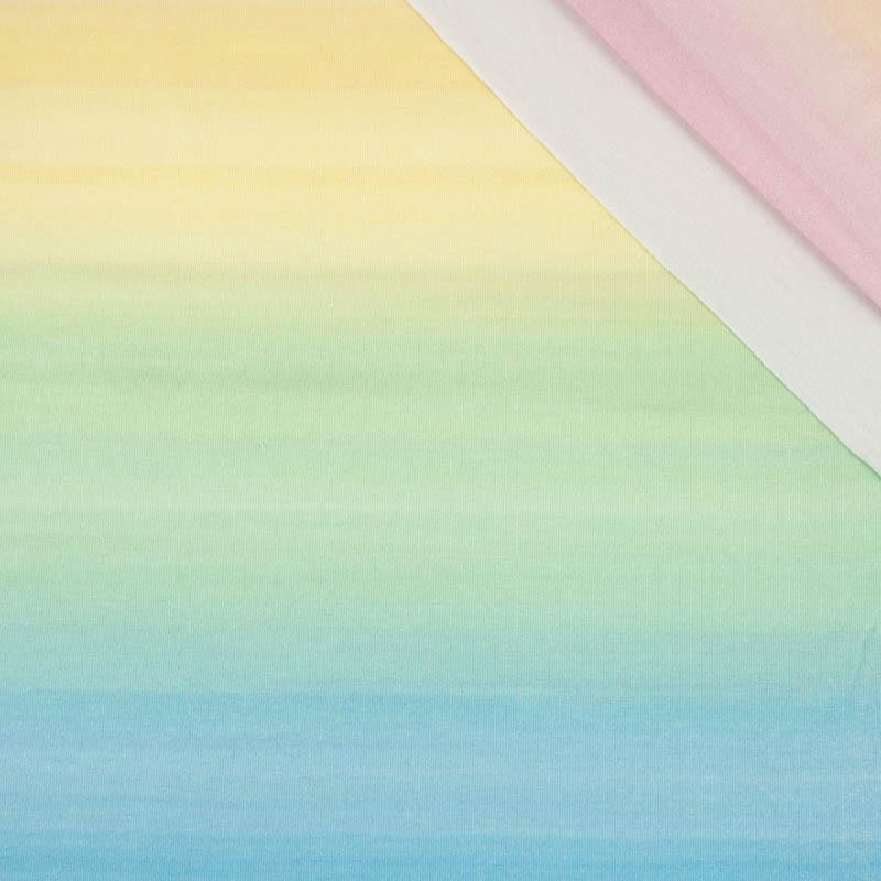 TĘCZOWE PASKI XL wz. 2 - single jersey z elastanem 