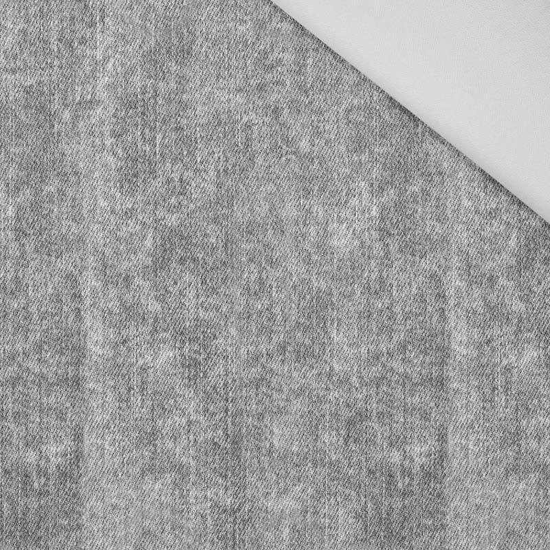 PRZECIERANY JEANS (szary) - Panama 220g