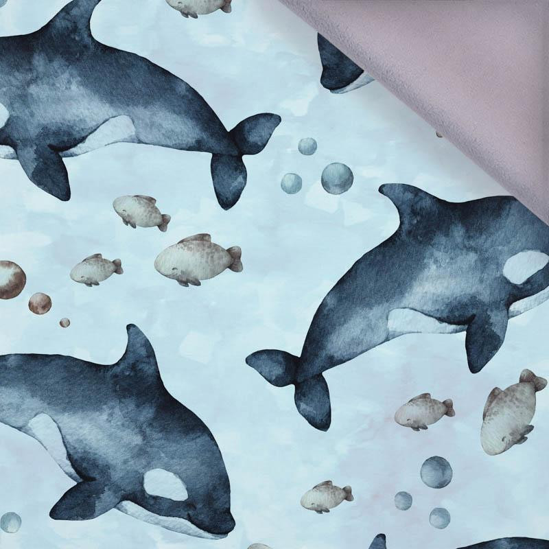 ORKI (ŚWIAT OCEANU) / KAMUFLAŻ wz. 2 (błękitny) - softshell