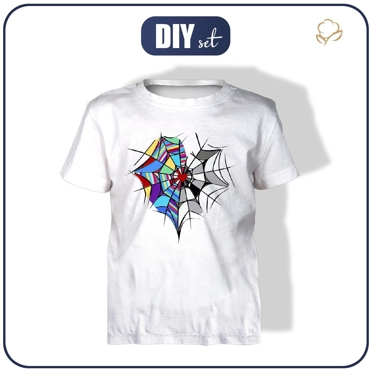 T-SHIRT DZIECIĘCY - WEDNESDAY wz. 6 - zestaw do uszycia