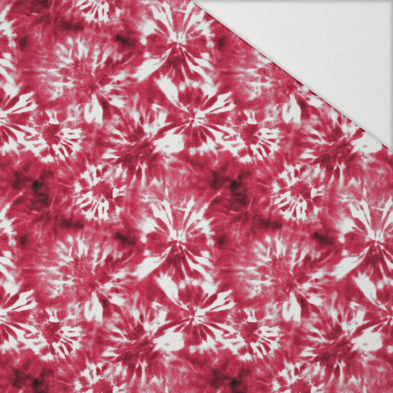 BATIK wz. 1 / viva magenta - Hydrofobowa dzianina drapana BATIK wz. 1 / viva magenta - Hydrofobowa dzianina drapana