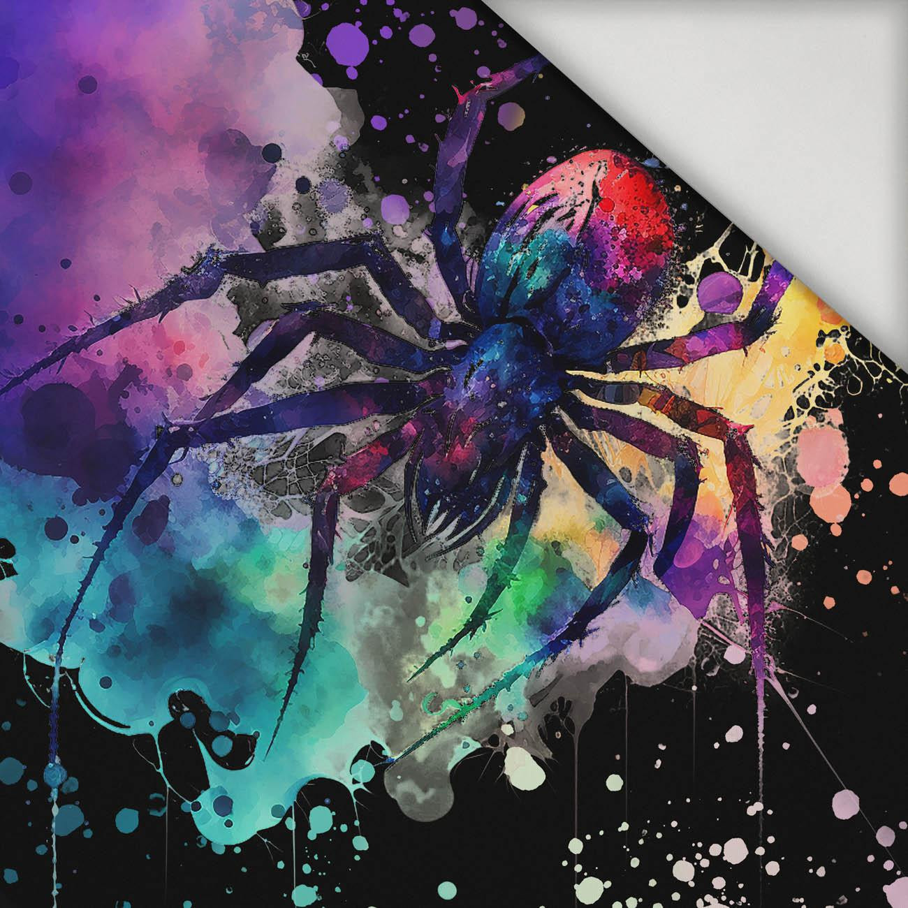 WATERCOLOR SPIDER - panel (60cm x 50cm) lycra 300g