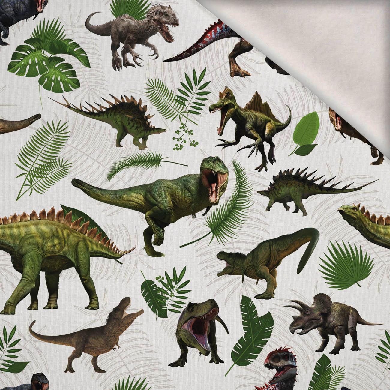 DINO ROŚLINY  - dzianina drapana z elastanem ITY