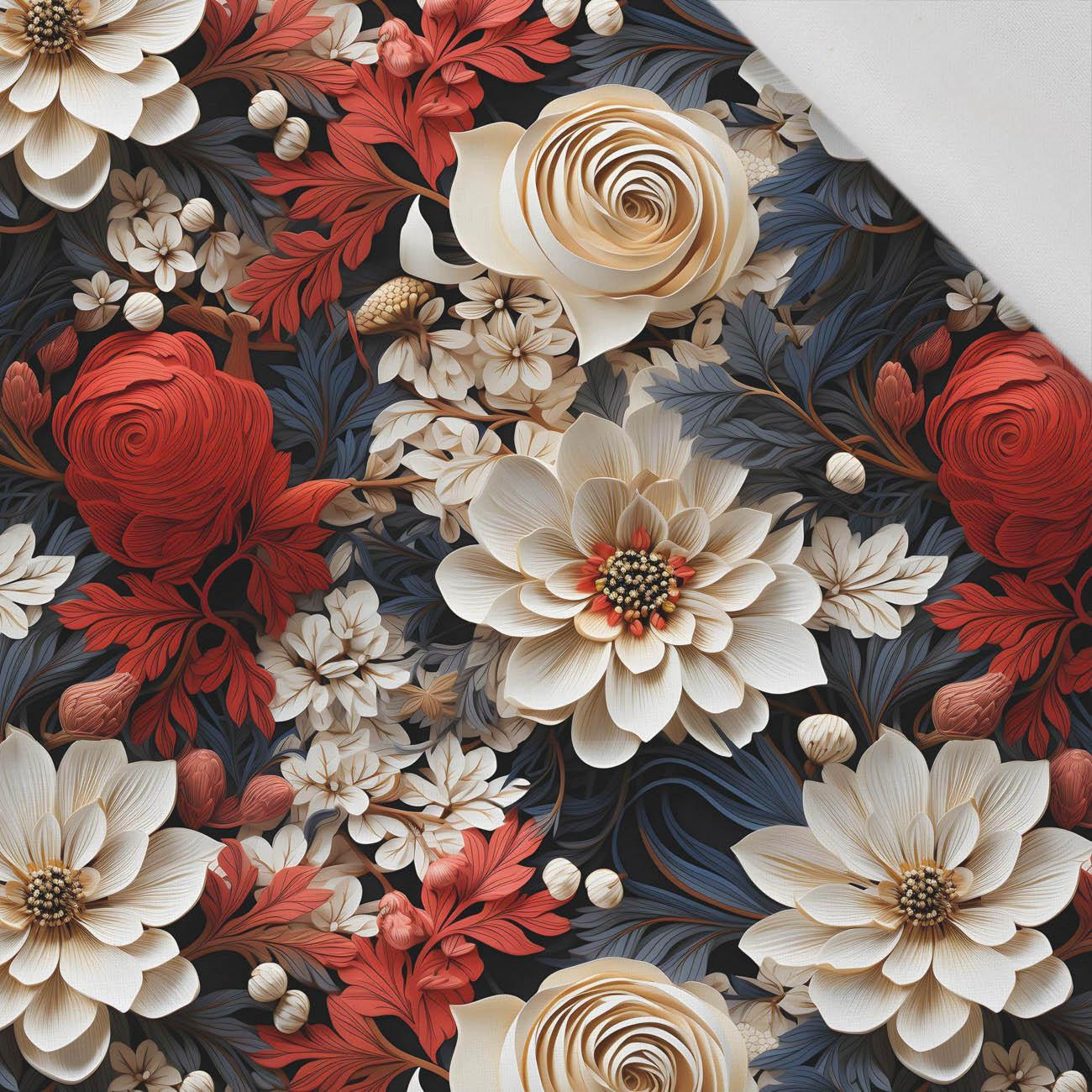 VIBRANT FLOWERS WZ. 1 - tkanina bawełniana