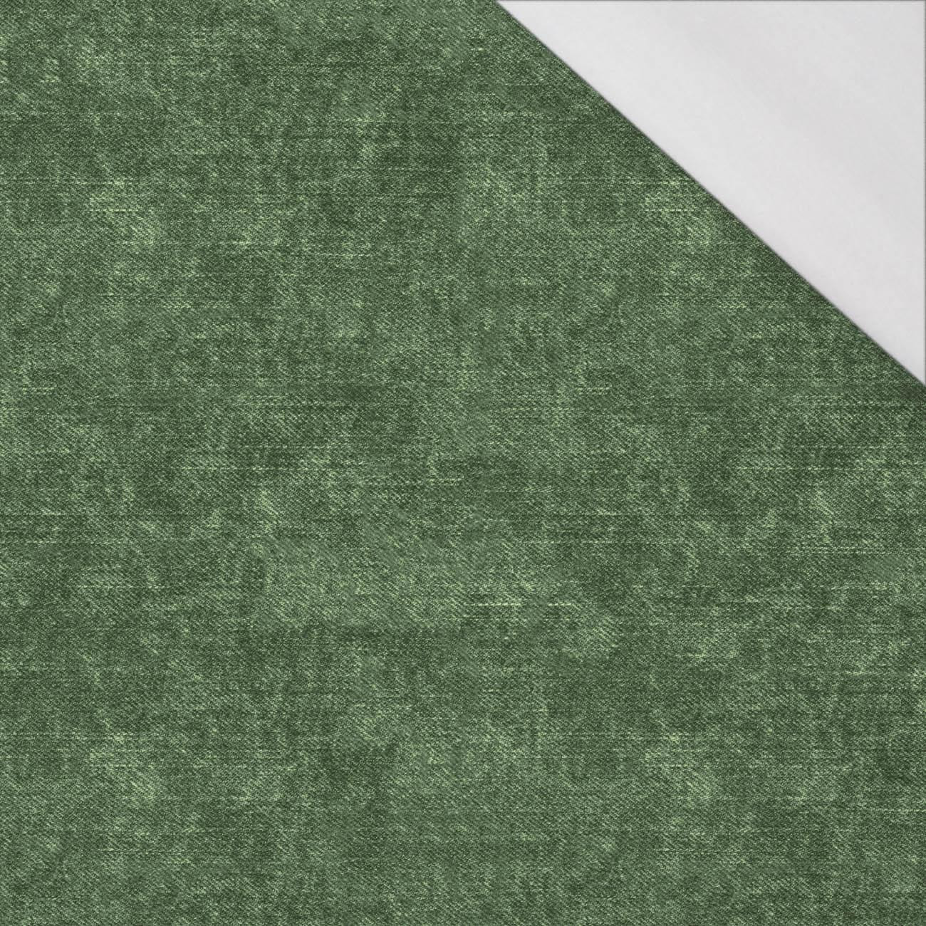 ACID WASH / KHAKI - single jersey z elastanem 