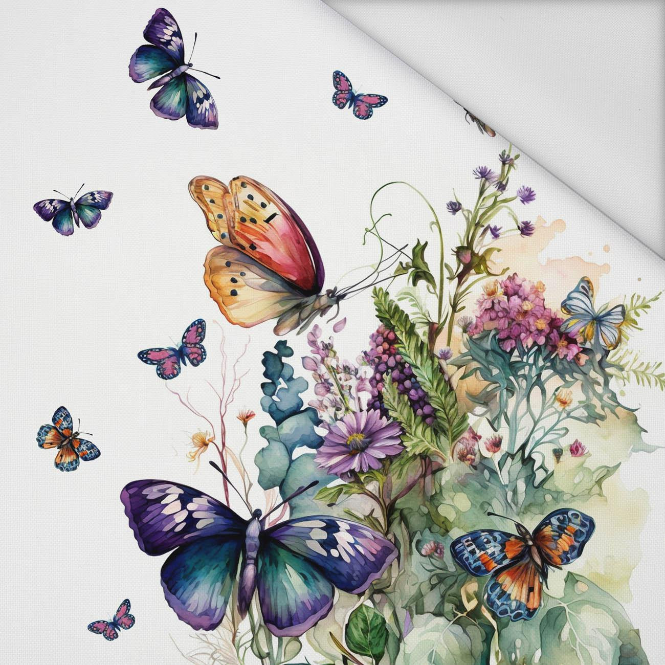 BEAUTIFUL BUTTERFLY WZ. 3 - PANEL (60cm x 50cm) tkanina wodoodporna