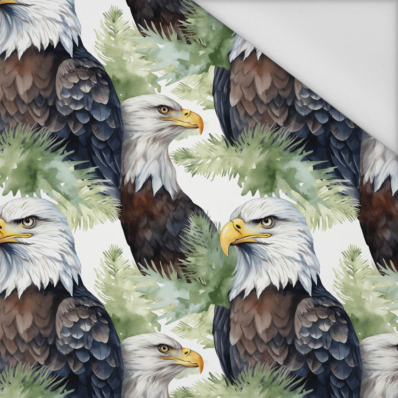 PASTEL BALD EAGLE - tkanina wodoodporna