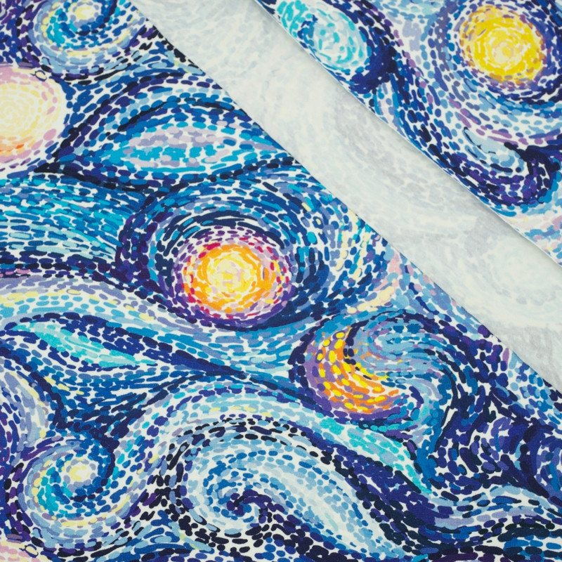 GWIAŹDZISTA NOC - single jersey z elastanem TE210