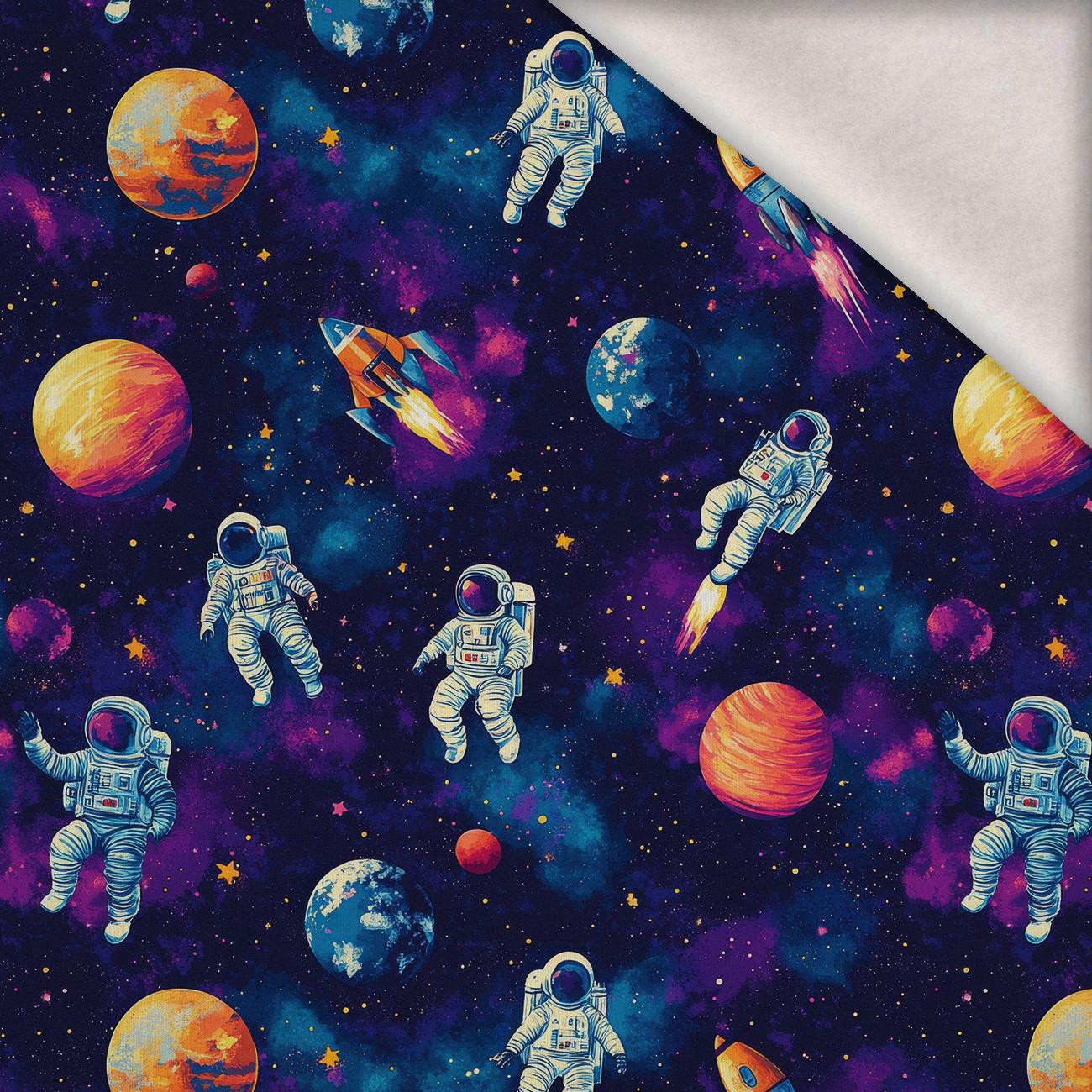 NEON GALAXY WZ. 1 - dzianina drapana z elastanem ITY NEON GALAXY WZ. 1 - dzianina drapana z elastanem ITY