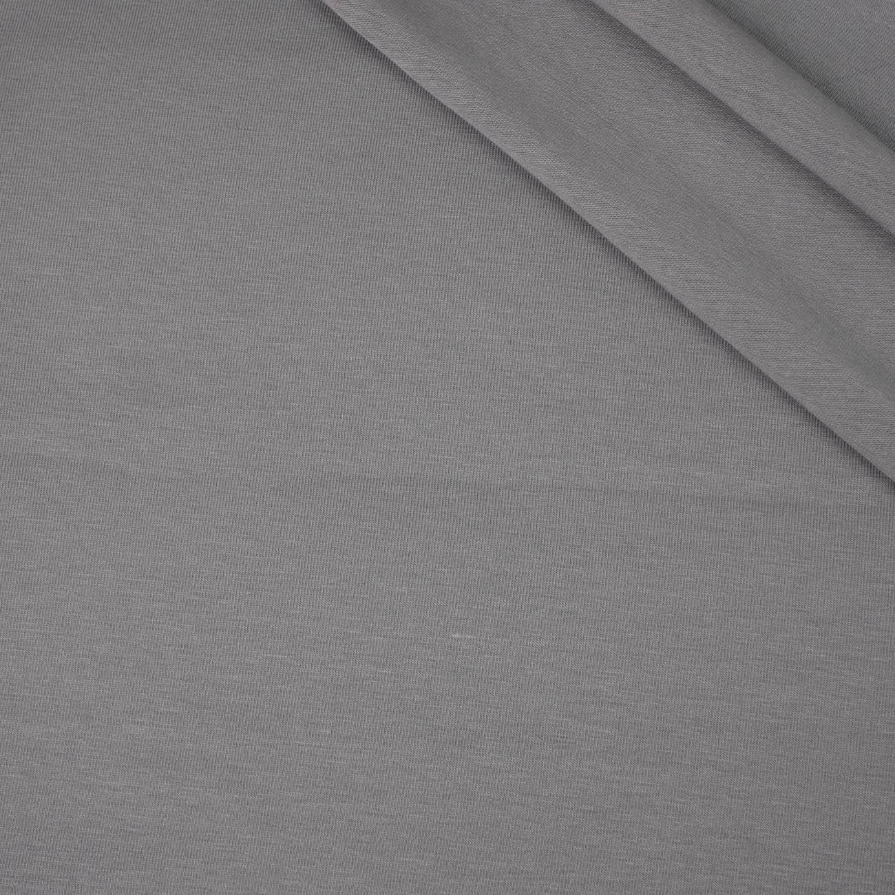 SZARY - dzianina wiskozowa single jersey 260 g