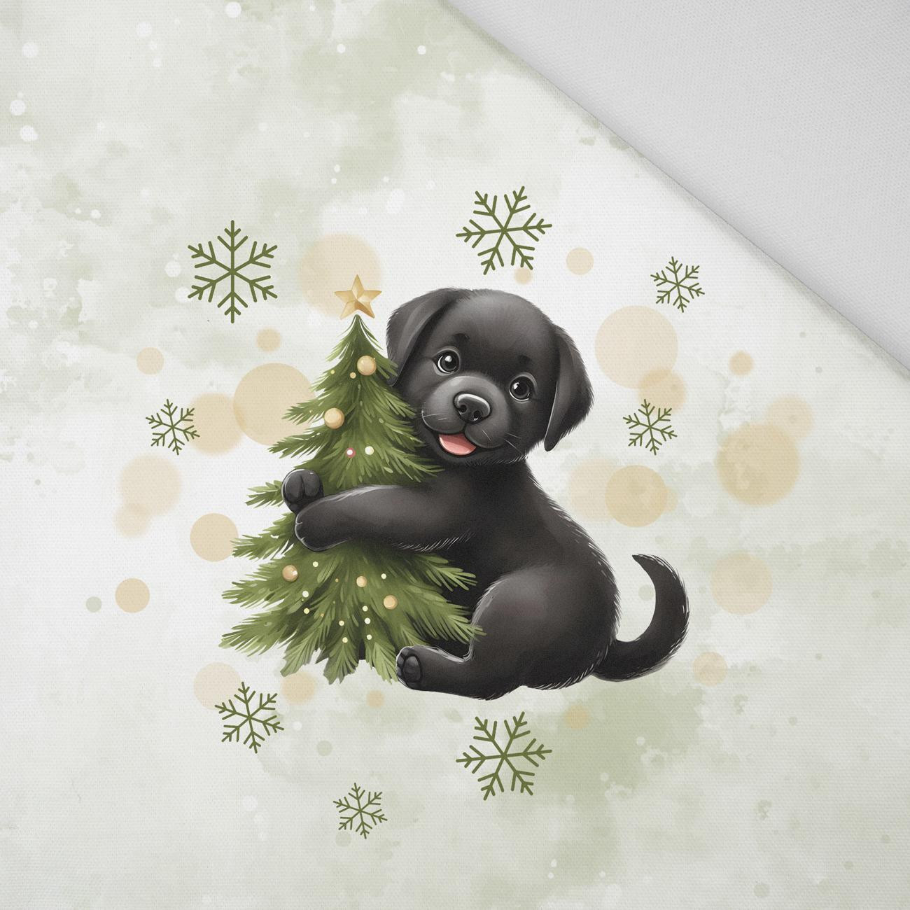 WINTER ANIMALS wz.10 - panel (60cm x 50cm) Panama 220g