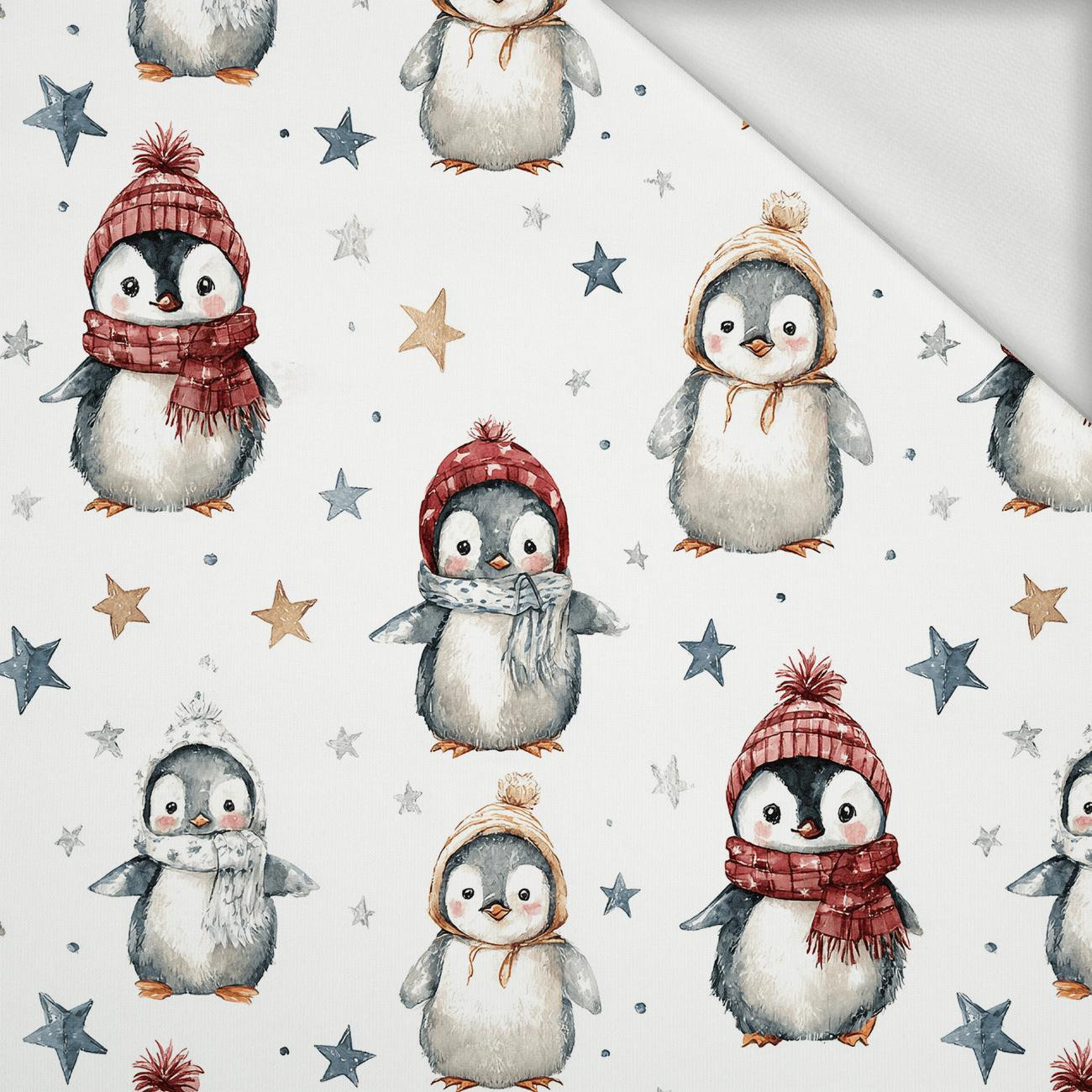 WINTER ANIMALS WZ.4 - dresówka pętelkowa