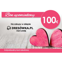 BON UPOMINKOWY - 100 EUR