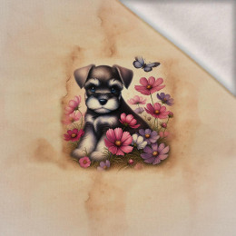 ANIMALS CUTE wz.1 - panel (60cm x 50cm) dzianina drapana z elastanem ITY