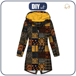 PARKA DAMSKA (ANNA) - AROUND THE WORLD WZ.16 - zestaw do uszycia