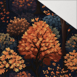 AUTUMN FOREST WZ. 1 - Hydrofobowa dzianina drapana 