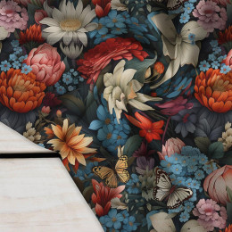 Butterfly & Flowers wz.10 - Krepa