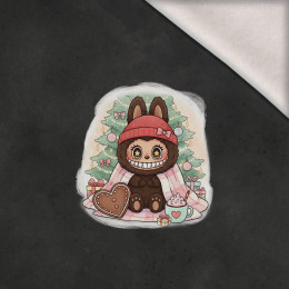 Creepy Cute Christmas WZ.5 - panel (60cm x 50cm) dzianina drapana z elastanem ITY