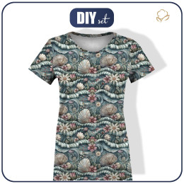 T-SHIRT DAMSKI - SEA WORLD WZ. 1 - zestaw do uszycia