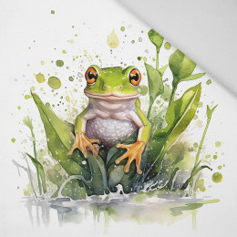 WATERCOLOR FROG - panel (75cm x 80cm) Panama 220g