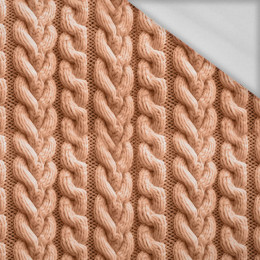 IMITATION SWEATER WZ. 4 / peach fuzz - Thermo lycra