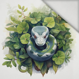 WATERCOLOR SNAKE - PANEL (75cm x 80cm) lycra 300g