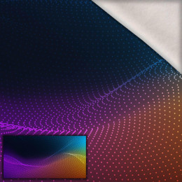 ABSTRAKCJA WZ. 6 - PANEL (80cm x 155cm) dzianina drapana z elastanem ITY