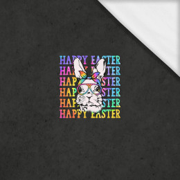 HAPPY EASTER / neon - PANEL (60cm x 50cm) SINGLE JERSEY ITY