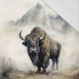 BISON - PANEL (60cm x 50cm) SINGLE JERSEY