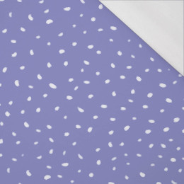 BIAŁE ŚLADY (Very Peri) - single jersey z elastanem 