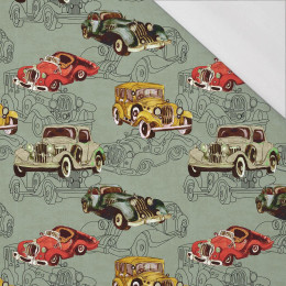 OLD CARS wz. 3 - single jersey z elastanem 