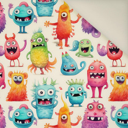 FUNNY MONSTERS WZ. 2- Welur tapicerski