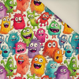 FUNNY MONSTERS WZ. 3- Welur tapicerski