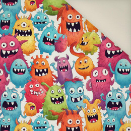 FUNNY MONSTERS WZ. 4- Welur tapicerski