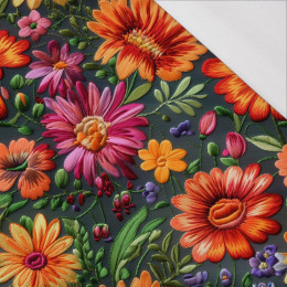 FLOWERS 3D WZ. 2 - single jersey 