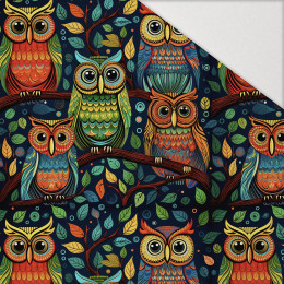 Folk Art wz.13 (OWL) - Hydrofobowa dzianina drapana 