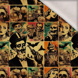 HALLOWEEN WZ. 45 - dzianina drapana z elastanem ITY