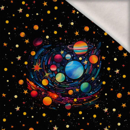 NEON GALAXY WZ.13 - panel (60cm x 50cm) dzianina drapana z elastanem ITY