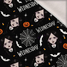 WEDNESDAY Halloween wz.1 - dzianina drapana z elastanem ITY